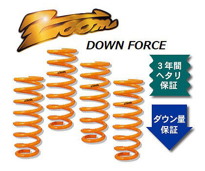 ズーム ダウンフォース ローダウンサスペンション ZPO011004SDF 入数:1台分 ポルシェ ケイマン(987) 987MA121 3400cc 2005年08月~