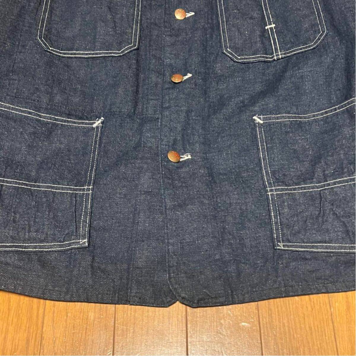 40s 50s FINCK'S デニム カバーオール 38 フィンクス 40s 50s FINCK'S デニム カバーオール 38 フィンクス