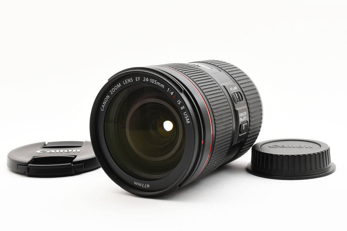 Canon キヤノン ZOOM EF 24-105mm F4L IS II USM キヤノン 標準ズームレンズ 【ジャンク】 #2045