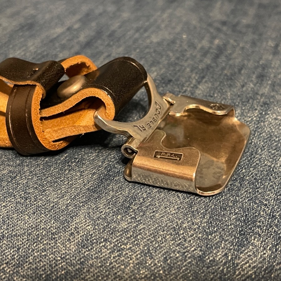 Yahoo!オークション - Ralph Lauren RRL Vincennes Leather Belt Yahoo!オークション - Ralph Lauren RRL Vincennes Leather Belt