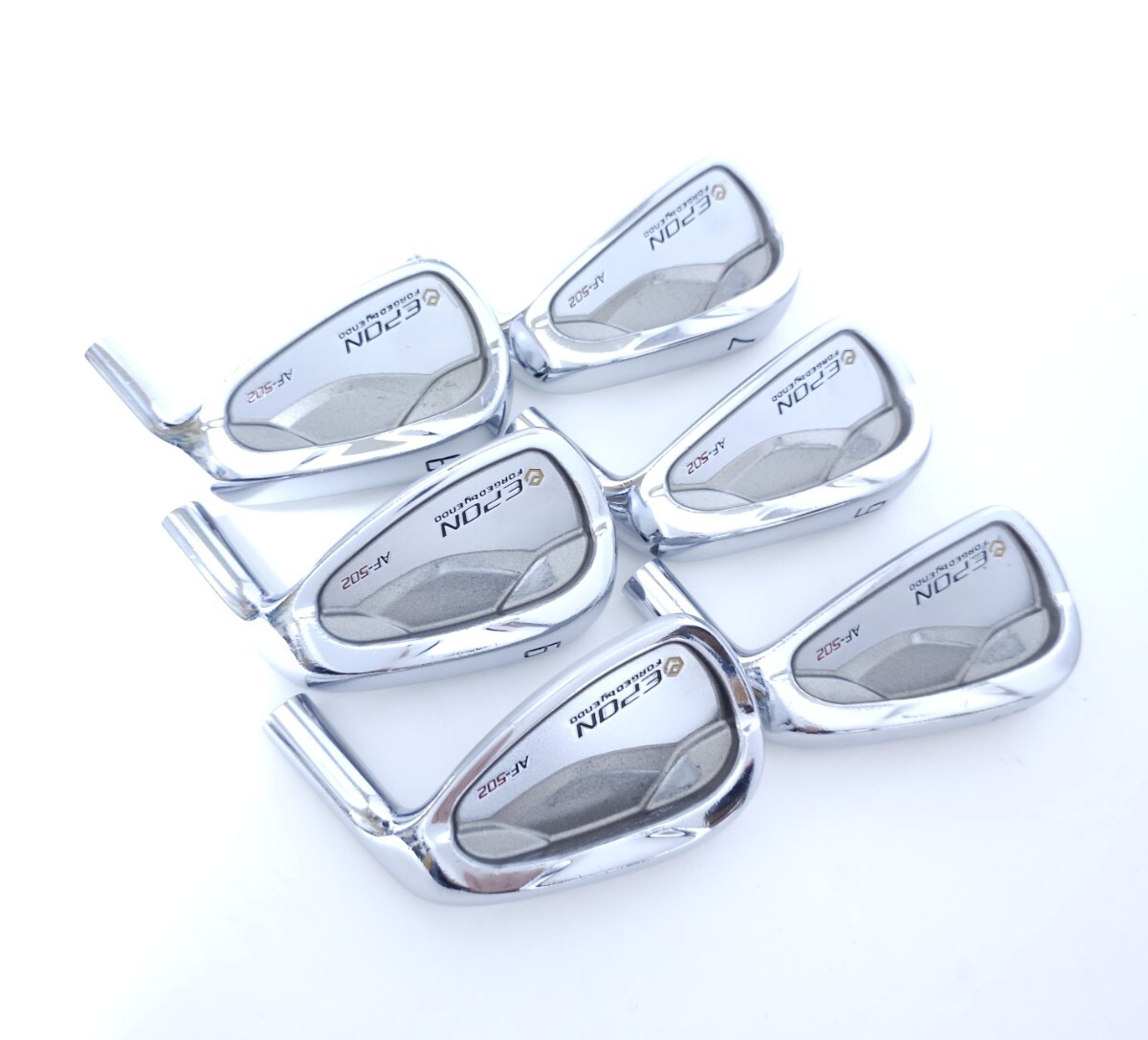 Yahoo!オークション - EPON AF 502 アイアン 6個セット 5〜PW Yahoo!オークション - EPON AF 502 アイアン 6個セット 5〜PW