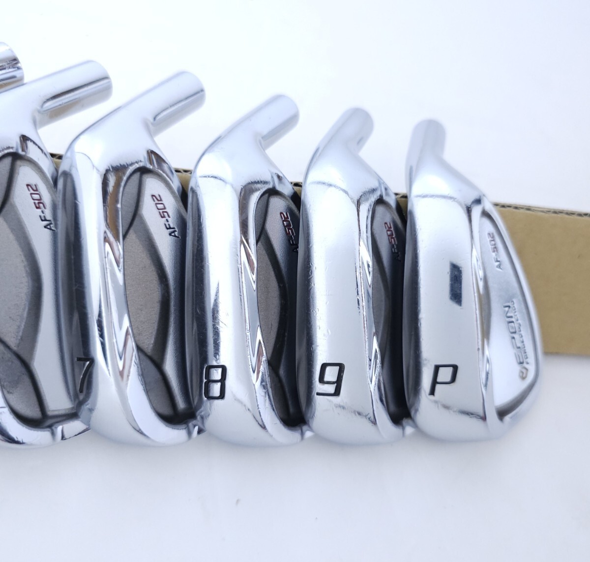Yahoo!オークション - EPON AF 502 アイアン 6個セット 5〜PW Yahoo!オークション - EPON AF 502 アイアン 6個セット 5〜PW