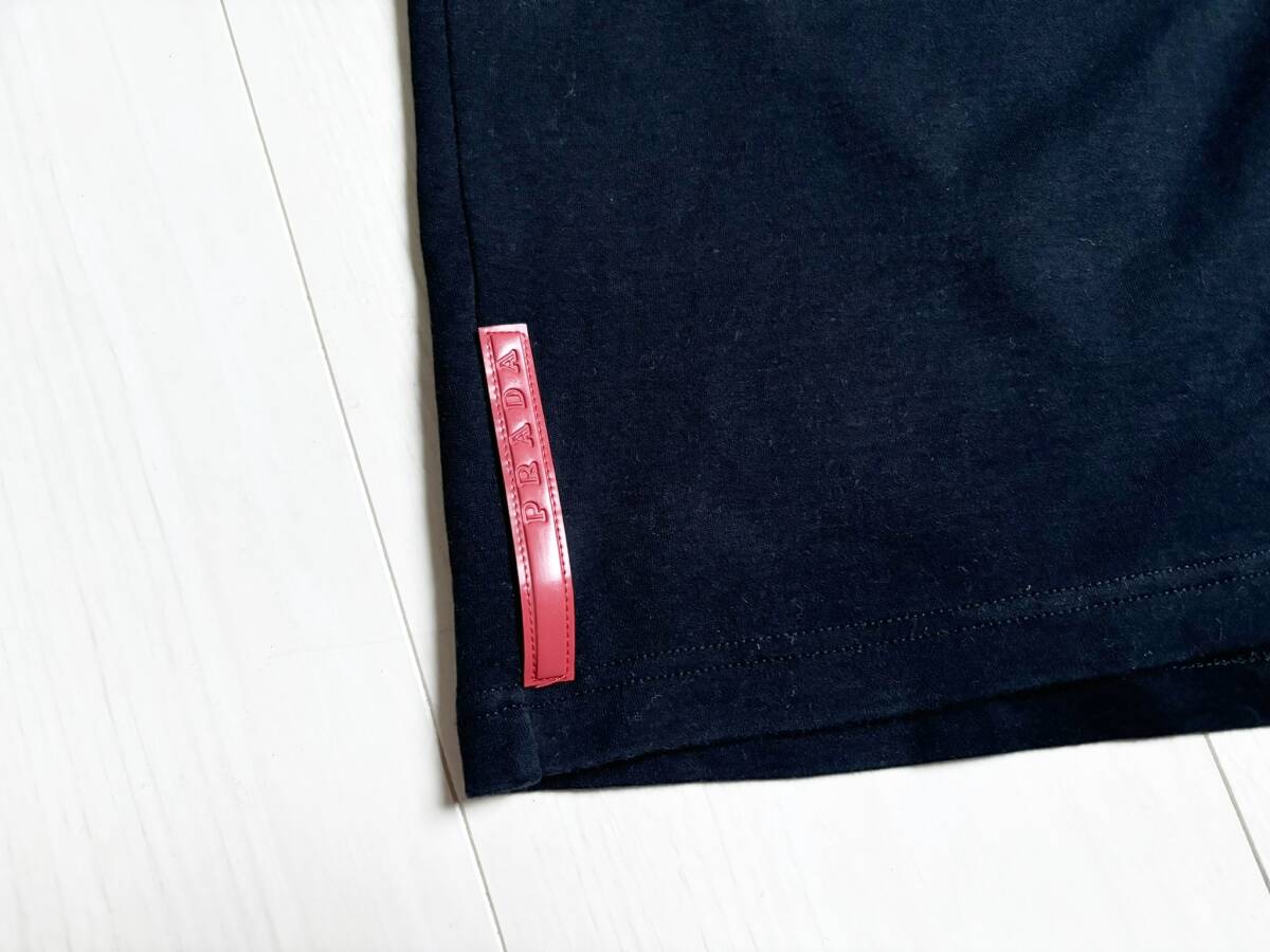 PRADA SPORT プラダ スポーツ カットソー ロンT ロゴ プレート PRADA SPORT プラダ スポーツ カットソー ロンT ロゴ プレート