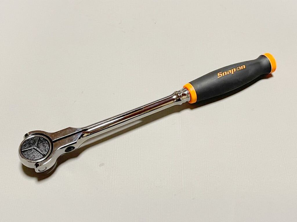 スナップオン　3/8drスイべルヘッドラチェット　差込角：3/8　 FHNF100　 オレンジ　新品