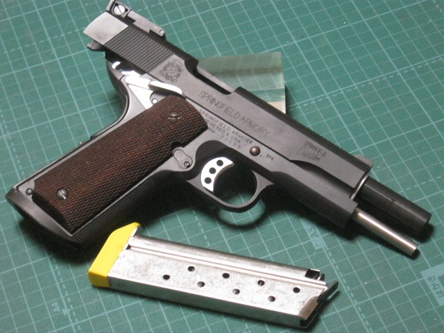 MGC HW樹脂製モデルガン スプリングフィールド38スーパー SPG合法品 ☆TAITO MGC SFA スプリングフィールドコンペティション 38