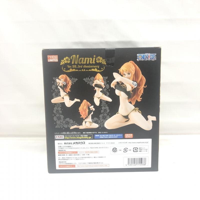 【中古】メガハウス MEGAHOUSE Portrait.Of.Pirates (P.O.P) LIMITED EDITION ナミ Ver.BB_3rd Anniversary 未開封 ワンピース