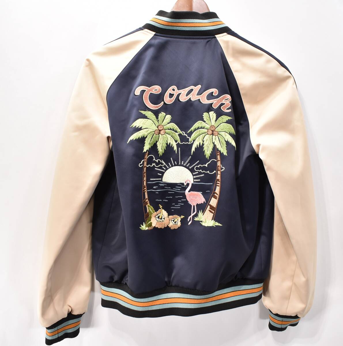 【COACH】上質リバーシブルスカジャンF29073レディースコーチ