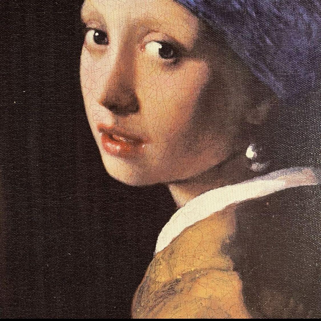 プリントアート フェルメール 真珠の耳飾りの少女 絵画 額付き プリントアート フェルメール 真珠の耳飾りの少女 絵画 額付き
