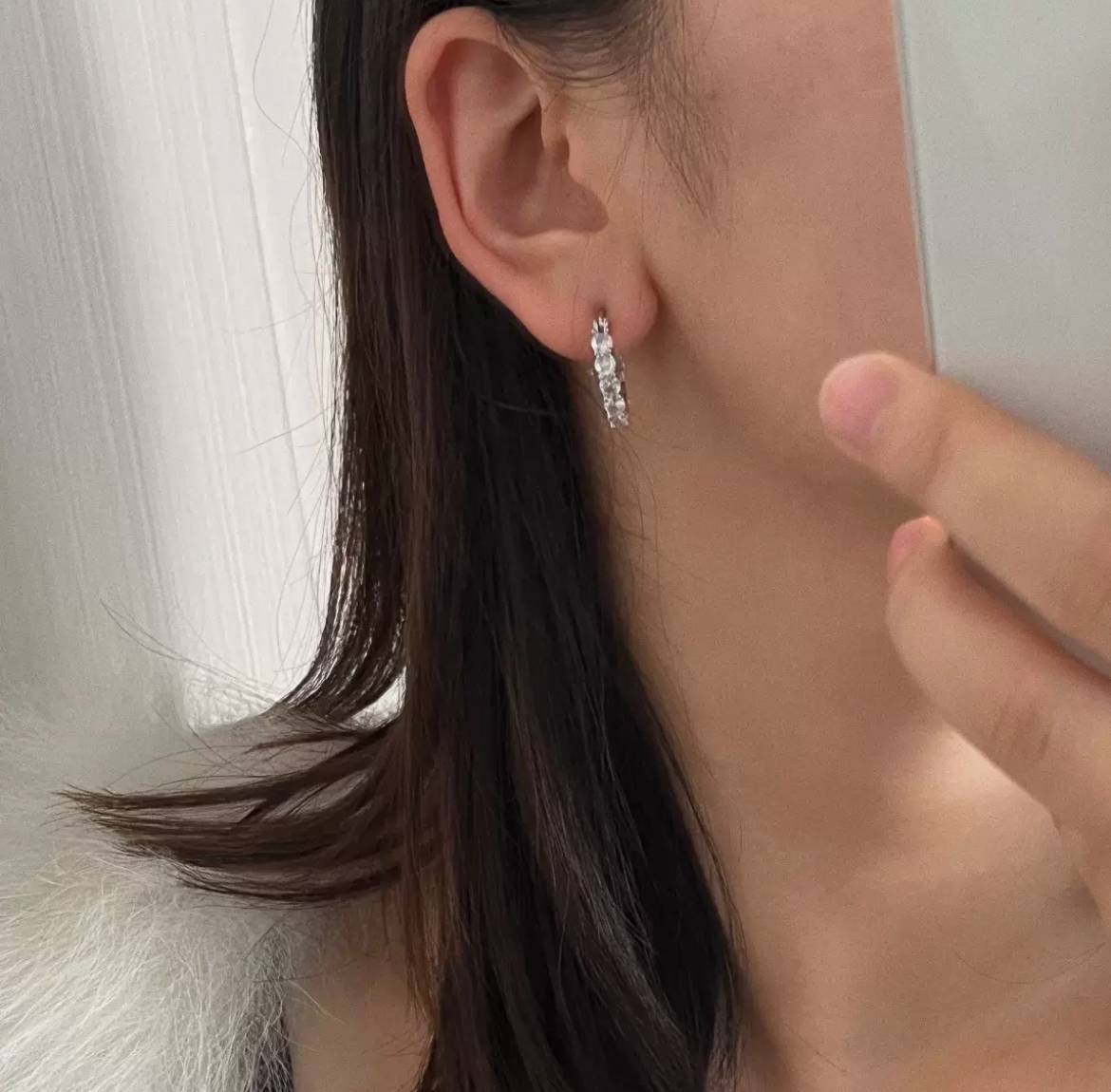 CZダイヤモンド フープピアス s925 k18コート ホワイトゴールド ピアス|Yahoo!フリマ(旧PayPayフリマ) CZダイヤモンド フープピアス s925 k18コート ホワイトゴールド ピアス|Yahoo!フリマ(旧PayPayフリマ)