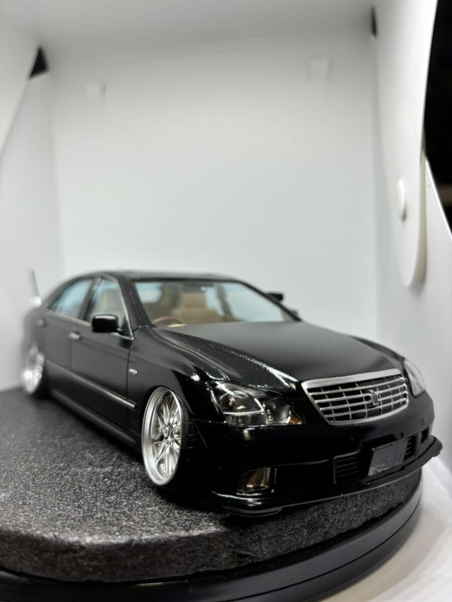 プラモデル 完成品 1/24 アオシマ トヨタ ゼロ クラウン プラモデル 完成品 1/24 アオシマ トヨタ ゼロ クラウン