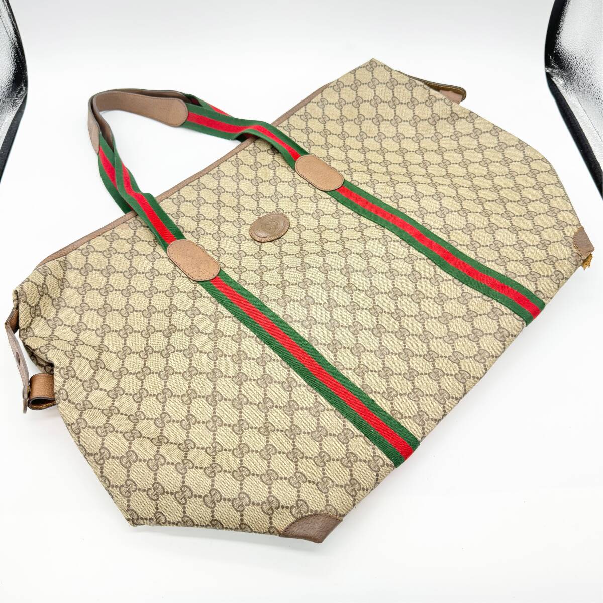 希少 GUCCI グッチ OLDGUCCI オールドグッチ GG柄 ヴィンテージ 希少 GUCCI グッチ OLDGUCCI オールドグッチ GG柄 ヴィンテージ