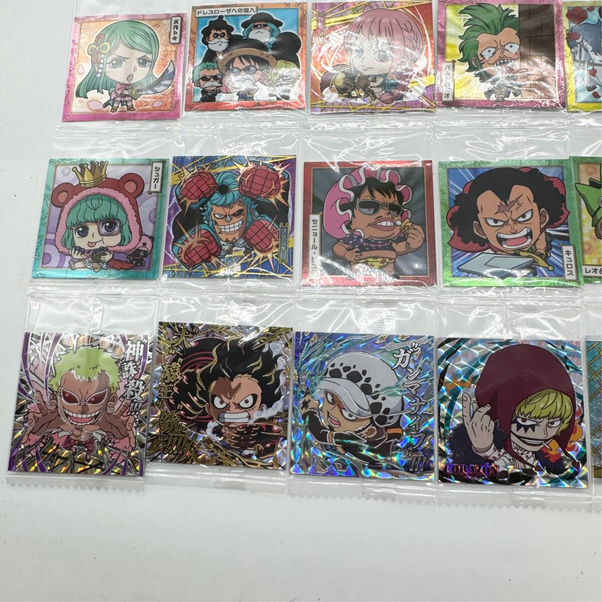 ワンピース 大海賊シールウエハース LOG 5 フルコンプリート ワンピース 大海賊シールウエハース LOG 5 フルコンプリート
