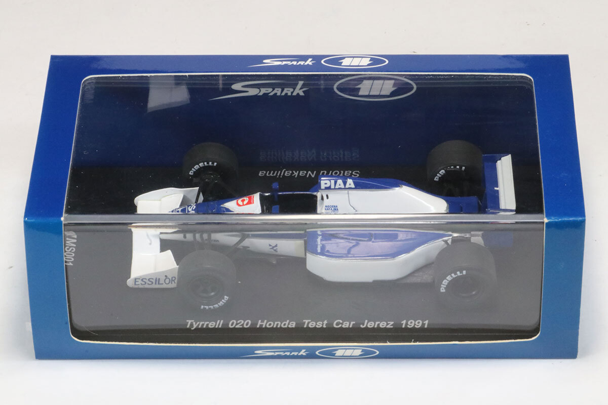MMS001 スパーク 1/43 ティレル 020 ホンダ ヘレス テスト 1991 MMS001 スパーク 1/43 ティレル 020 ホンダ ヘレス テスト 1991
