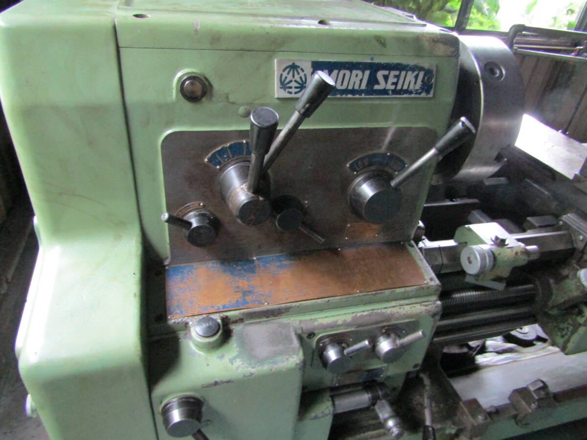 森精機 MS-850G 汎用旋盤 卓上旋盤 金属加工 工作機械 ねじ切り 森精機 MS-850G 汎用旋盤 卓上旋盤 金属加工 工作機械 ねじ切り