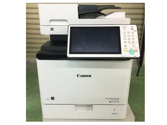 A4カラー中古複合機 Canon iR-ADVANCE C356FIII 毎分35枚カラーコピー FAX プリンタ スキャナ カウンター72，880枚 F08827★本州送料無料★
