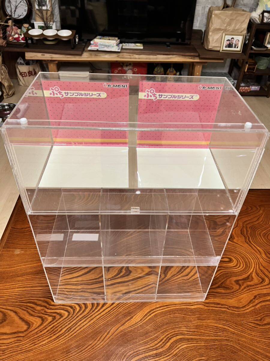 アクリル ディスプレイケース コレクションケース 展示台 非売品 リーメント ミニチュア