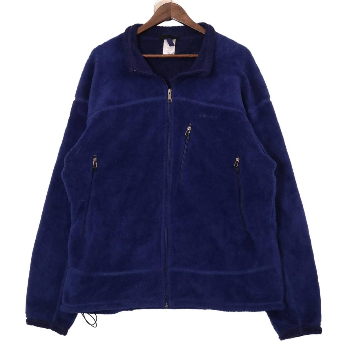 00年代 patagonia パタゴニア レギュレーター R4 フリースジャケット アウトドア ネイビー (メンズ XXL) 中古 古着 A0815