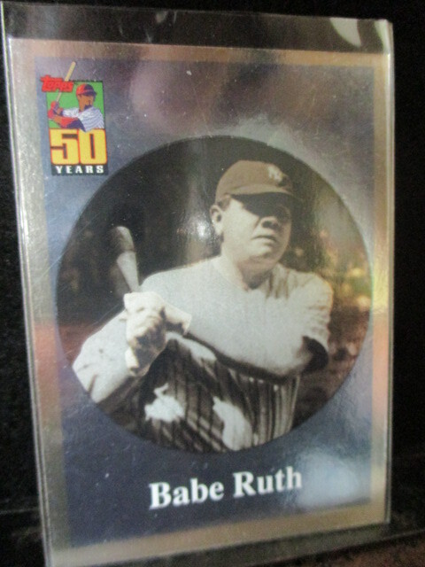 ★野球カード　ベーブルース Babe Ruth　2001 Topps BT2　即決!! 
