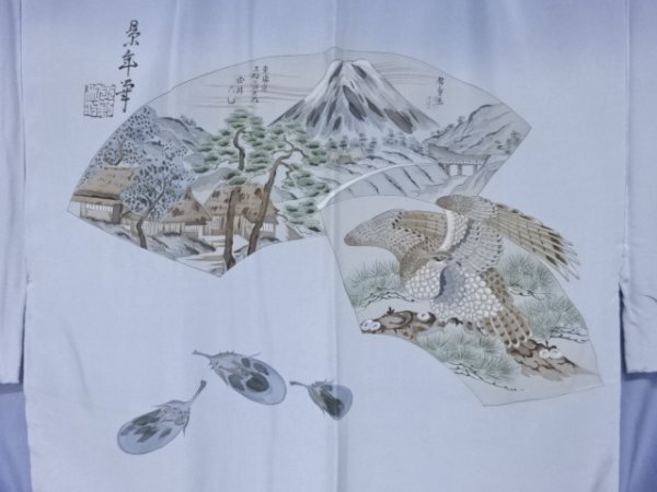 ys7082893; 宗sou 初夢模様男物長襦袢