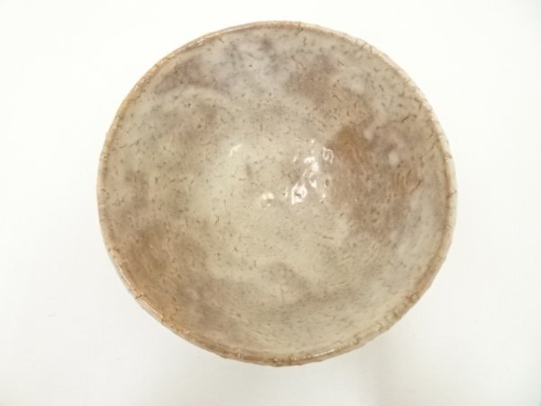 ys7022348; 宗sou 萩焼　松林庵　玉村登陽(yáng)造　茶碗（共箱）【道】