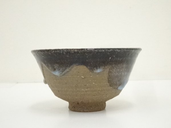 ys7060397; 宗sou 作家物　紫掛釉茶碗（保護箱）【道】