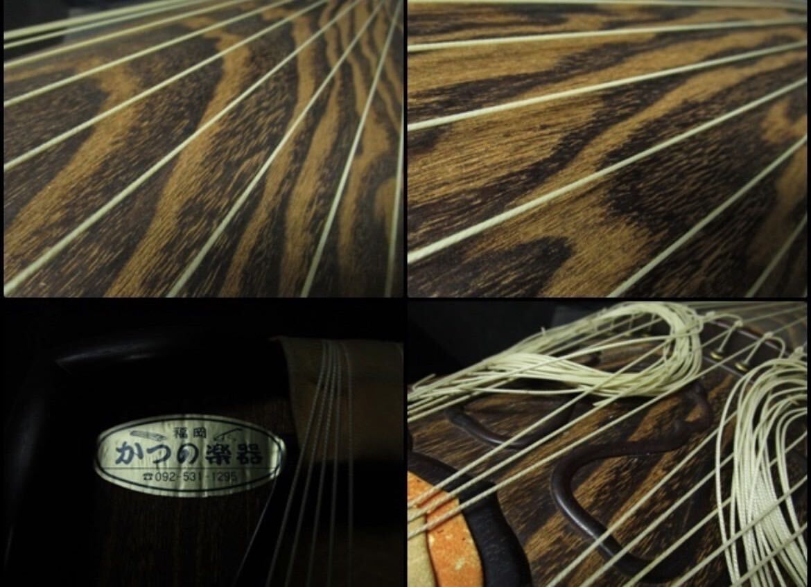 [372] бесплатная доставка высокий класс . кото 13 струна шар . шт . криптомерия резьба по дереву ........ роскошный лакировка . глаз б/у товар традиционные японские музыкальные инструменты 