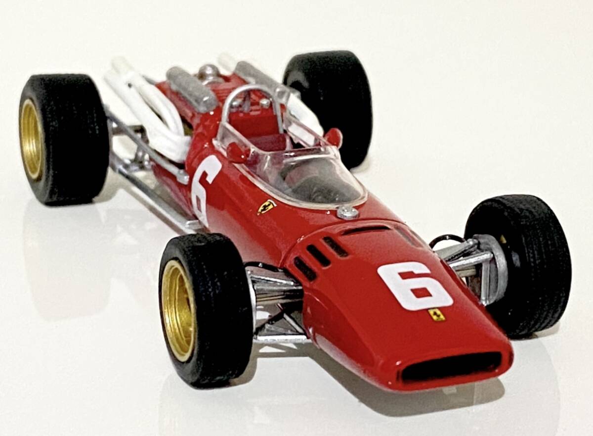 1/43 Ferrari 312 F1-66 1966 Lodovico Scarfiotti Scuderia Ferrari ◆ 1位 1966 Italian Grand Prix ◆ フェラーリ