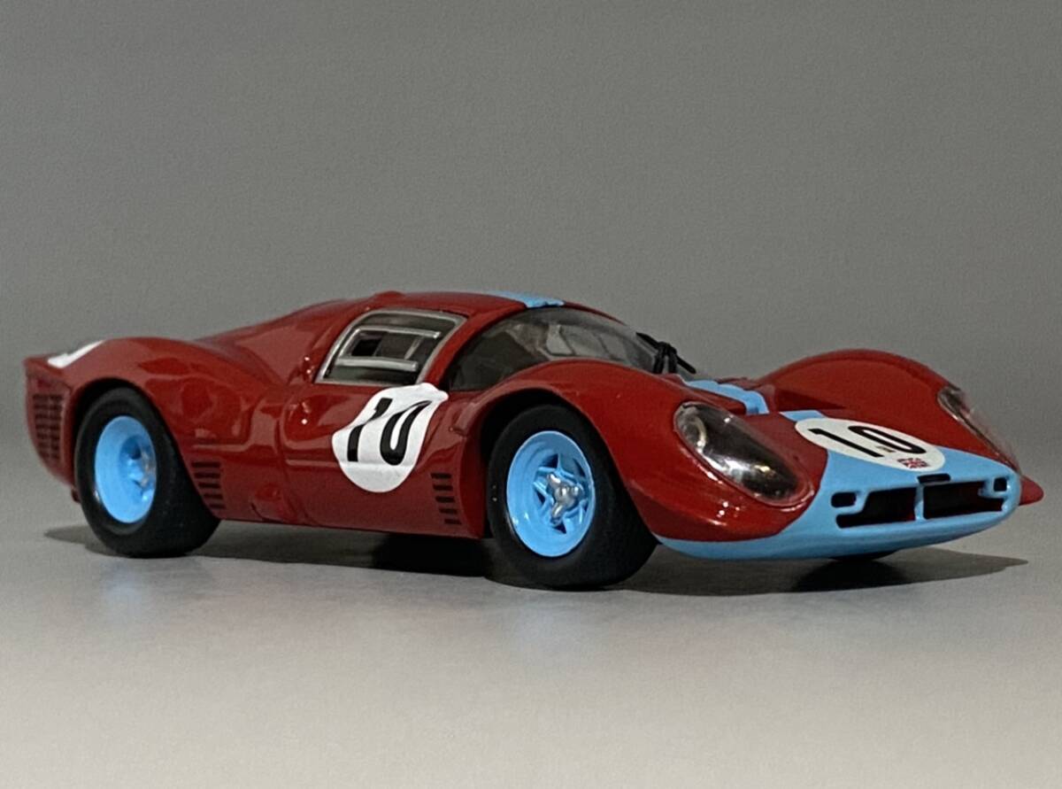 1/43 Ferrari 412 P #10 Attwood / Bianchi ◆ 3位 1000km Spa 1967 ◆ Maranello Concessionaires フェラーリ 412P (330 P3 | 330 P4)