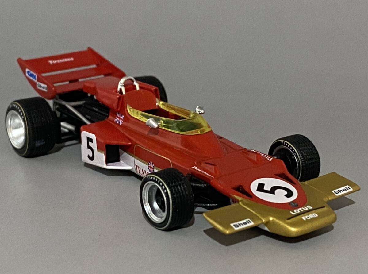 1/43 Gold Leaf Team Lotus 72C Jochen Rindt #5 British Grand Prix ◆ 1位 1970 FIA F1 World Championship ◆ ロータス ヨッヘン リント