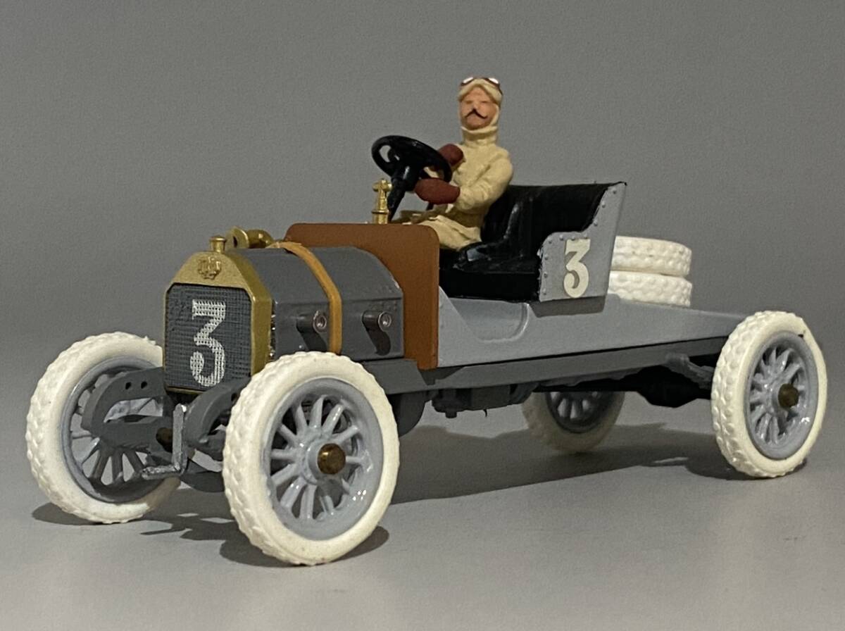M4 1/43 Itala 1906 Winner Targa Florio Alessandro Cagno ◆ Speciale Targa Florio 1906-2006 181/200 pezzi ◆ Made in Italy M4 STF01
