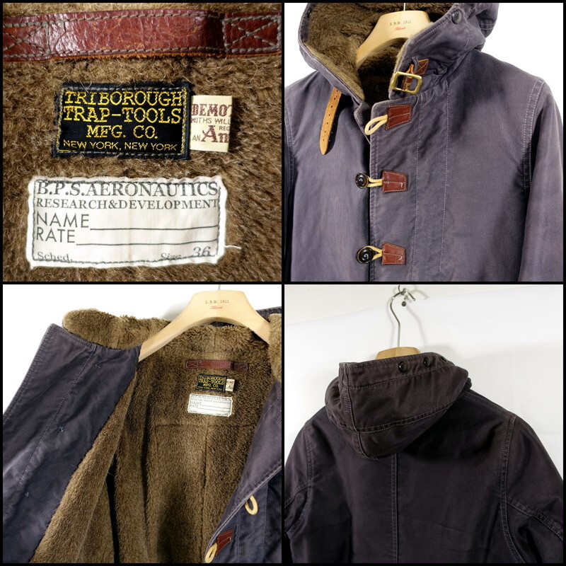 【定番】コリンボ アリエスカパーカ Colimbo (ALIESKA PIPE-LINER PARKA) サイズ36(S相当) ネイビー 【定番】コリンボ アリエスカパーカ Colimbo (ALIESKA PIPE-LINER PARKA) サイズ36(S相当) ネイビー