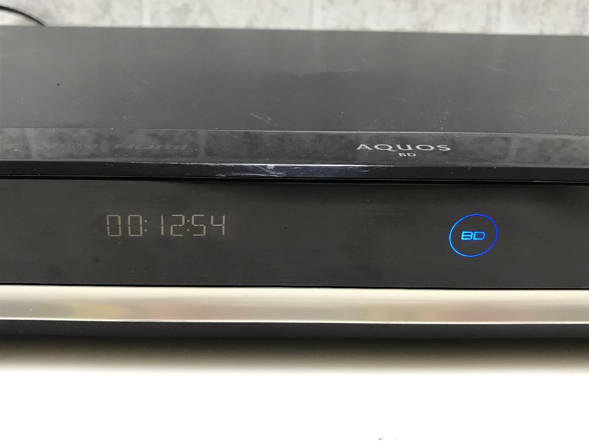 SHARP　BDレコーダー　BD-W1700　中古品1-768
