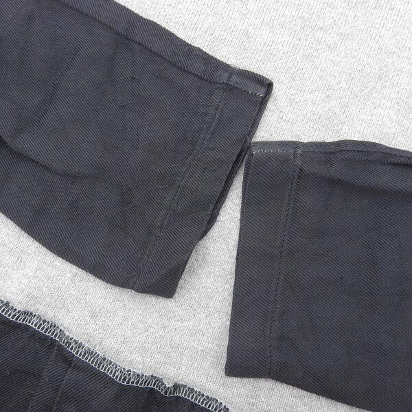 コムデギャルソン COMME DES GARCONS コットン シャツドッキング スウェット メンズ グレー ブラック TT-040330 90's AD1993 [Y03212]