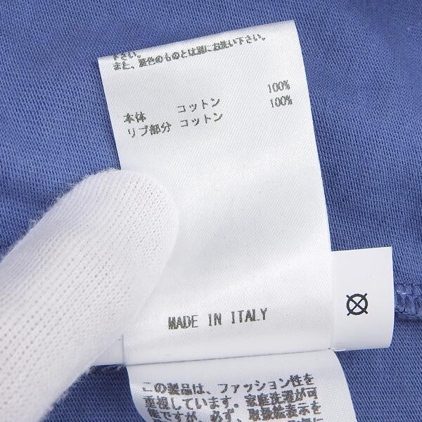 【5月22日値下げ】ジルサンダー Jil Sander コットン グラデーションカットソー メンズ ブルー系 sizeＬ 2016SS [Y03214]