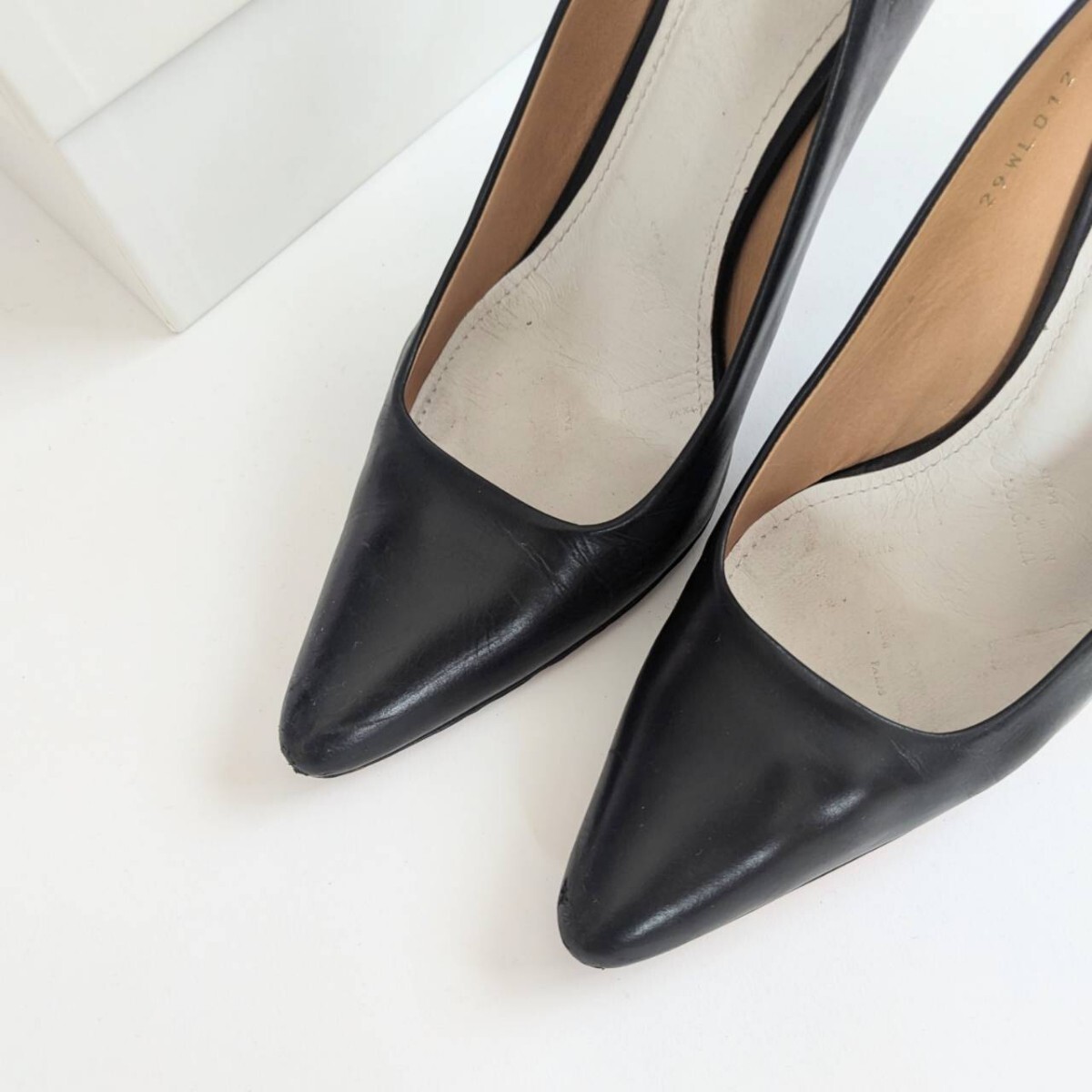 MARTIN MARGIELA マルジェラ ヒール パンプス ブラック 37.5 MARTIN MARGIELA マルジェラ ヒール パンプス ブラック 37.5