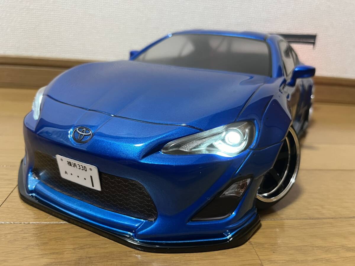 D-Like TOYOTA 86 塗装済みボディ Yahoo!オークション - D-LIKE Toyota 86 ZN6 ストリート風 電飾