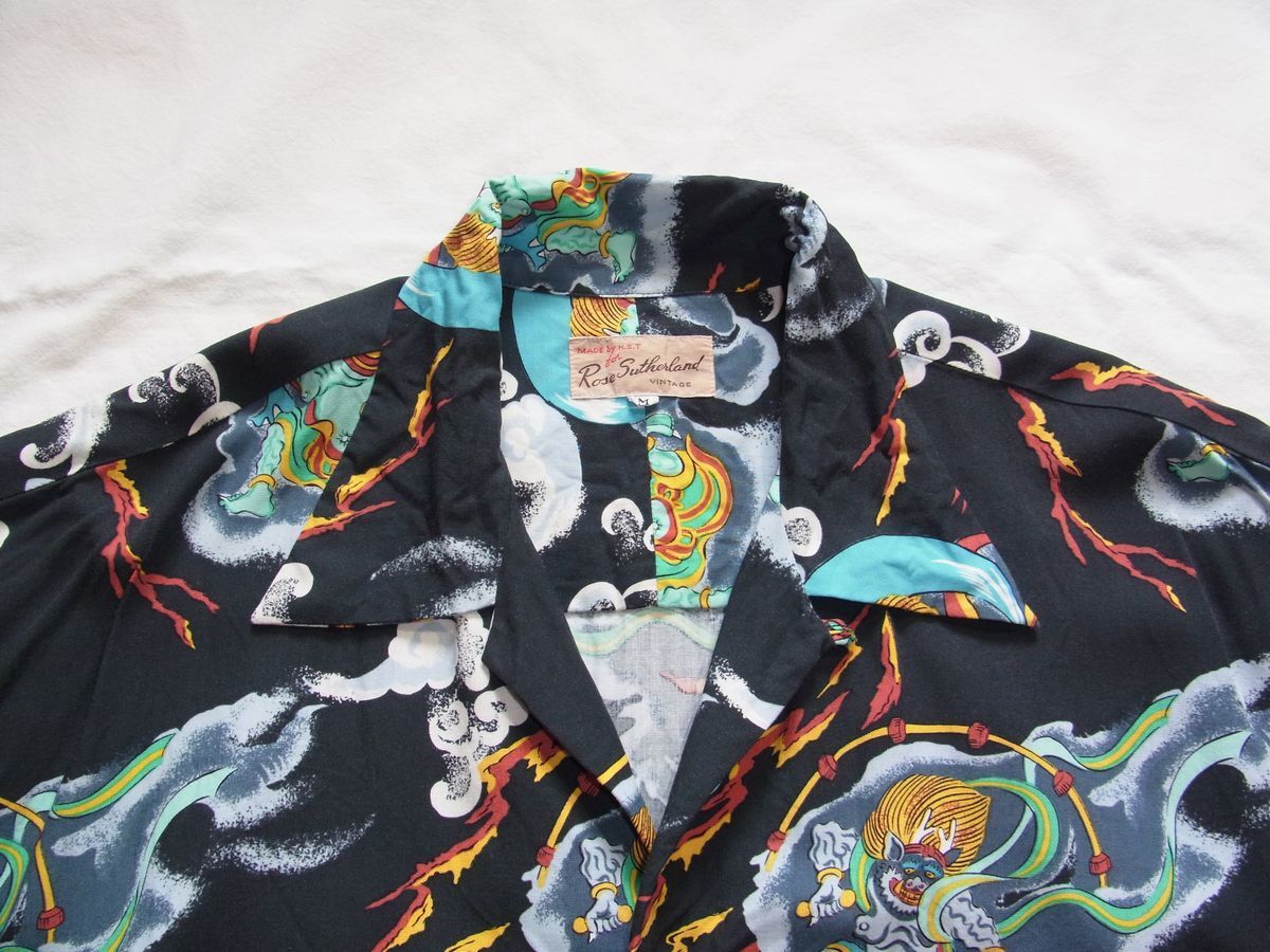 90s HOUSTON Rose Sutherland ウールジャケット 90s HOUSTON Rose Sutherland ウールジャケット