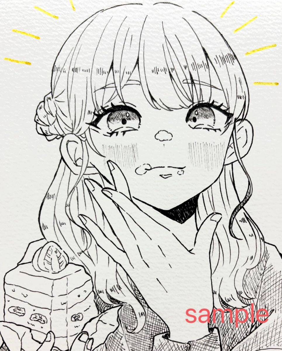 Yahoo!オークション - 手描きイラスト モノクロ オリジナル ペン Yahoo!オークション - 手描きイラスト モノクロ オリジナル ペン