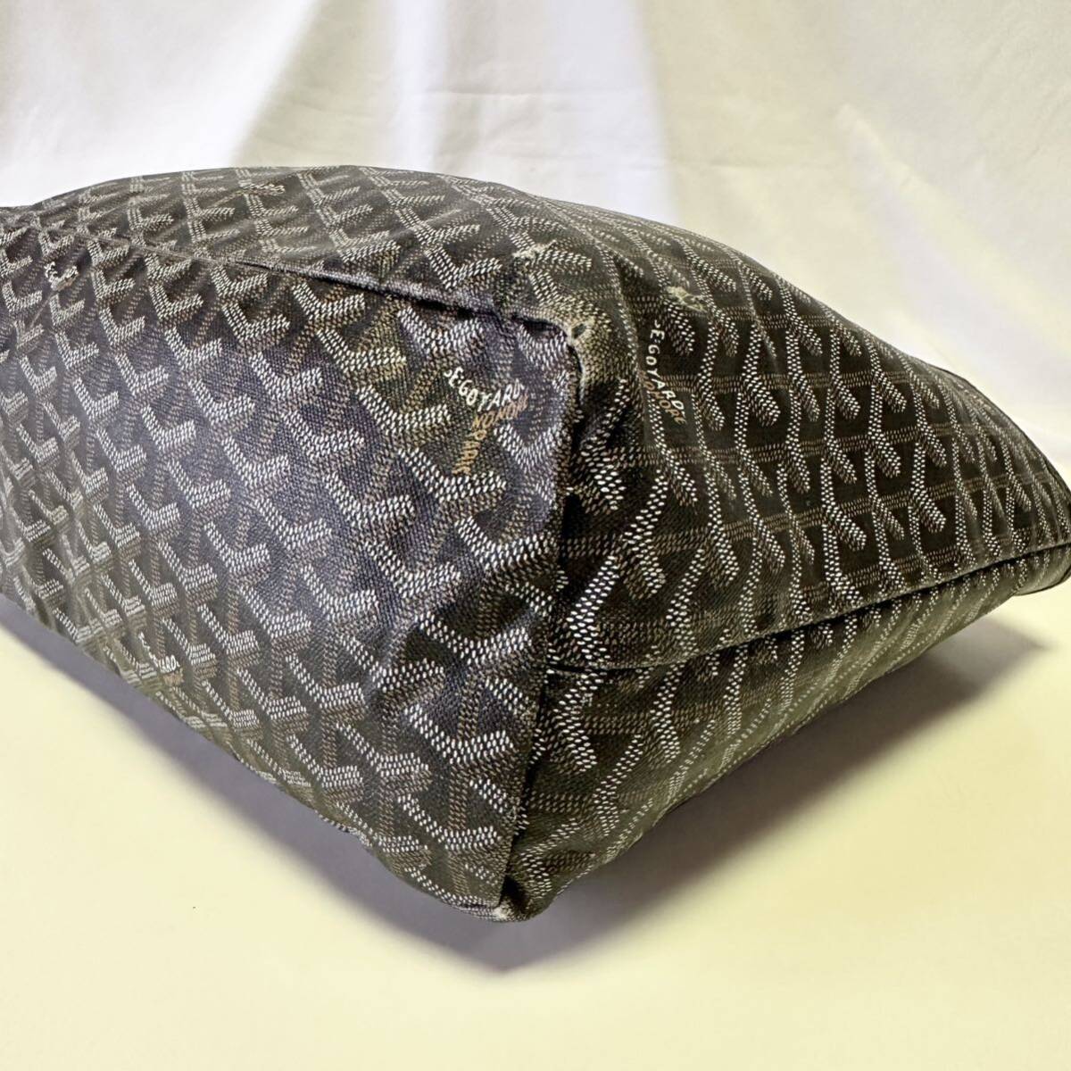 正規品 希少 GOYARD ゴヤール サンルイPM トートバッグ ブラック 正規品 希少 GOYARD ゴヤール サンルイPM トートバッグ ブラック