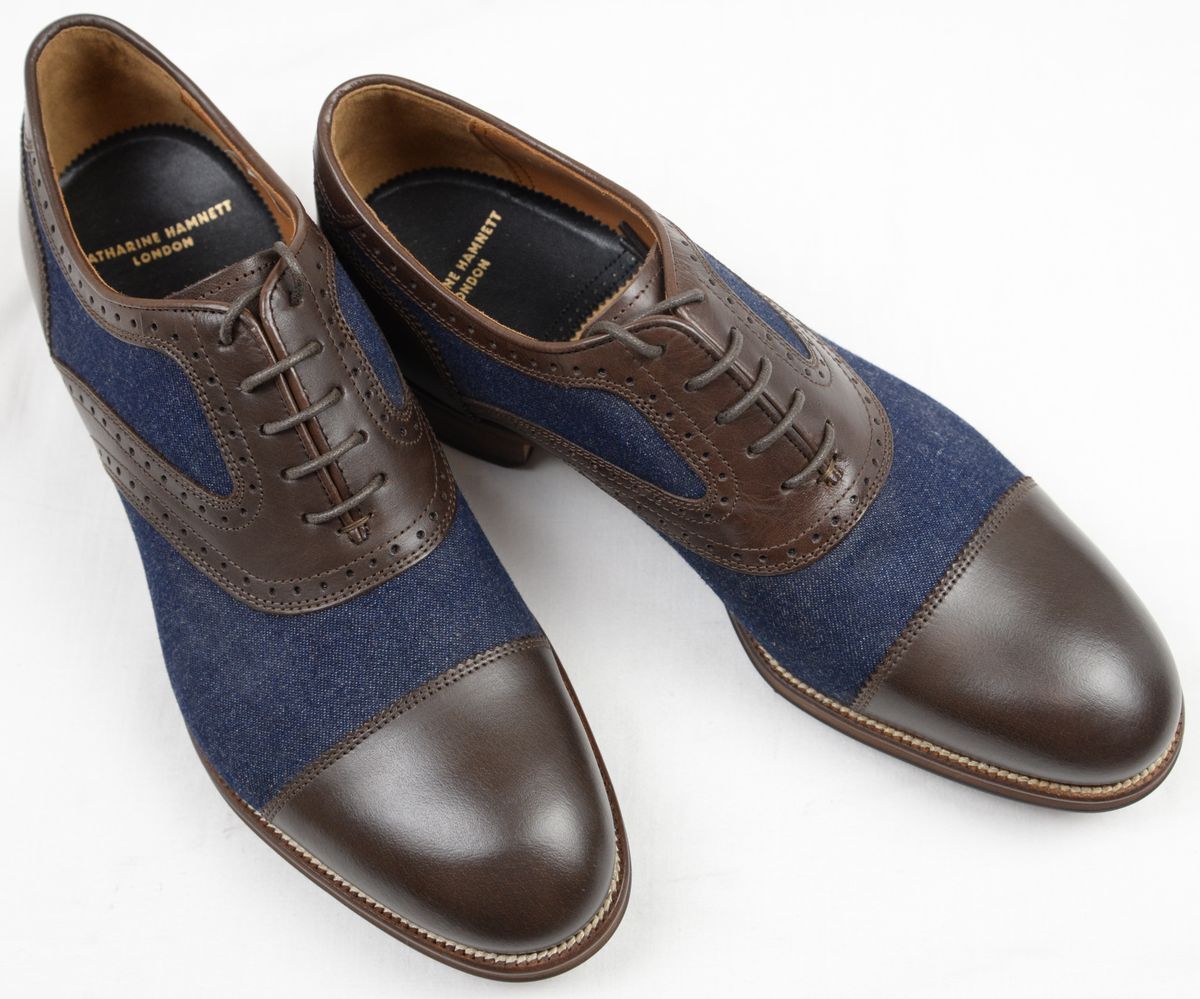 と*ん様 キャサリンハムネット 27.5 レザー ドレスシューズ Yahoo!オークション - KATHARINE HAMNETT LONDONキャサリンハム
