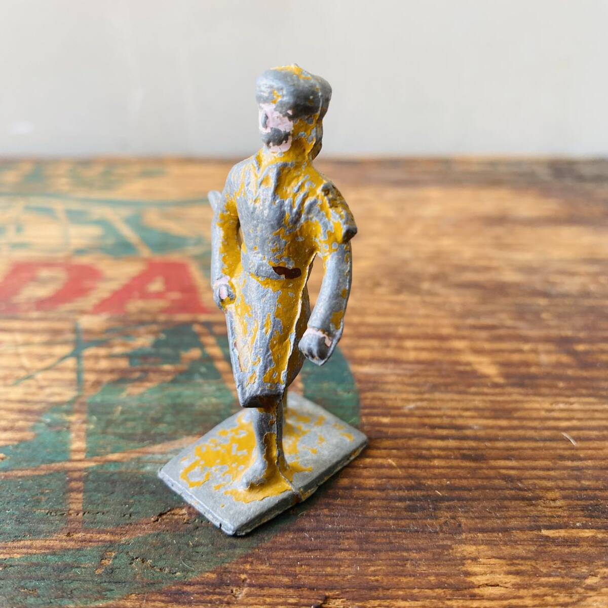 【USA vintage】soldier figure 兵隊 置物 アメリカビンテージ