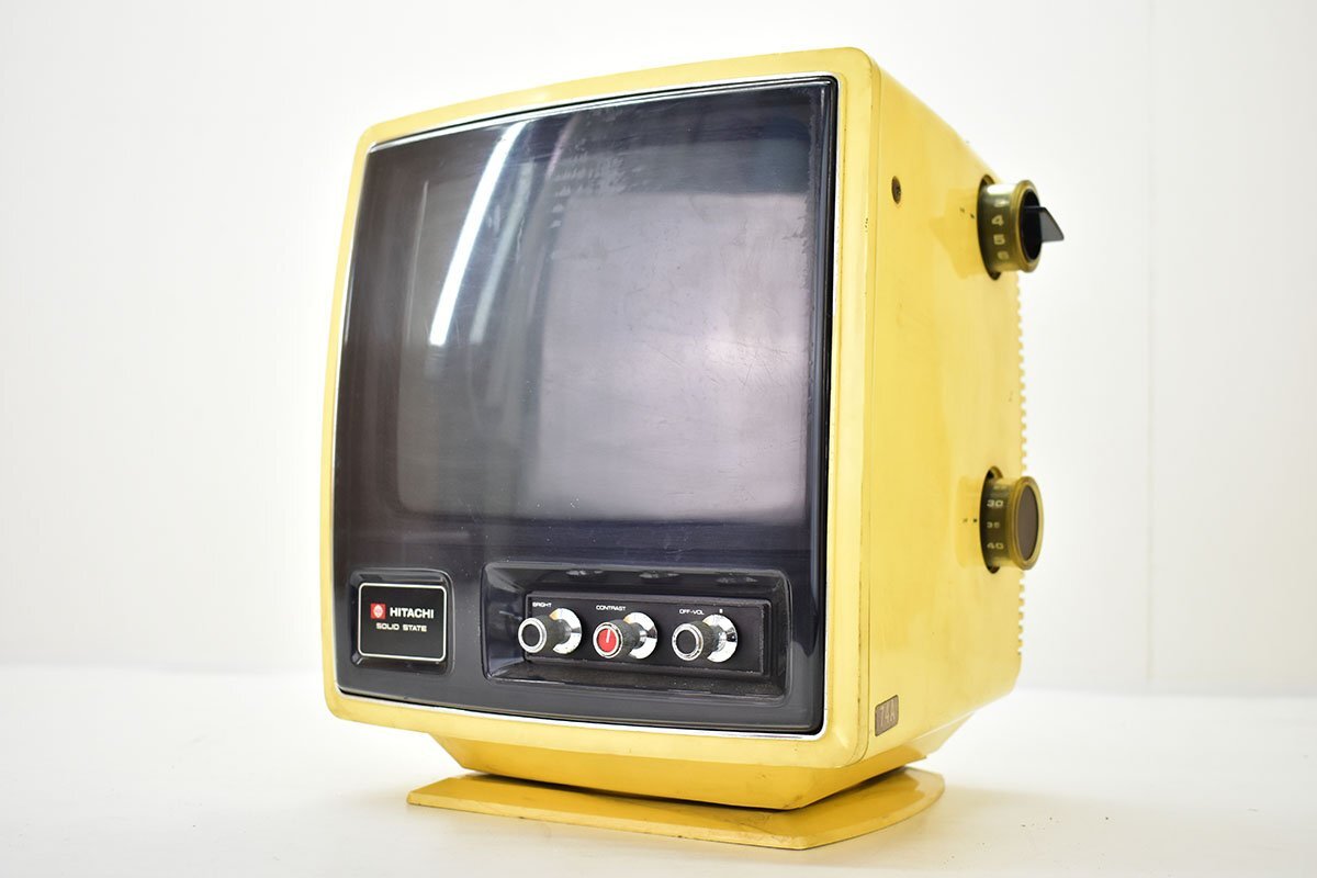 Yahoo!オークション - 昭和レトロ 日立 I-39 小型 ブラウン管 Yahoo!オークション - 昭和レトロ 日立 I-39 小型 ブラウン管