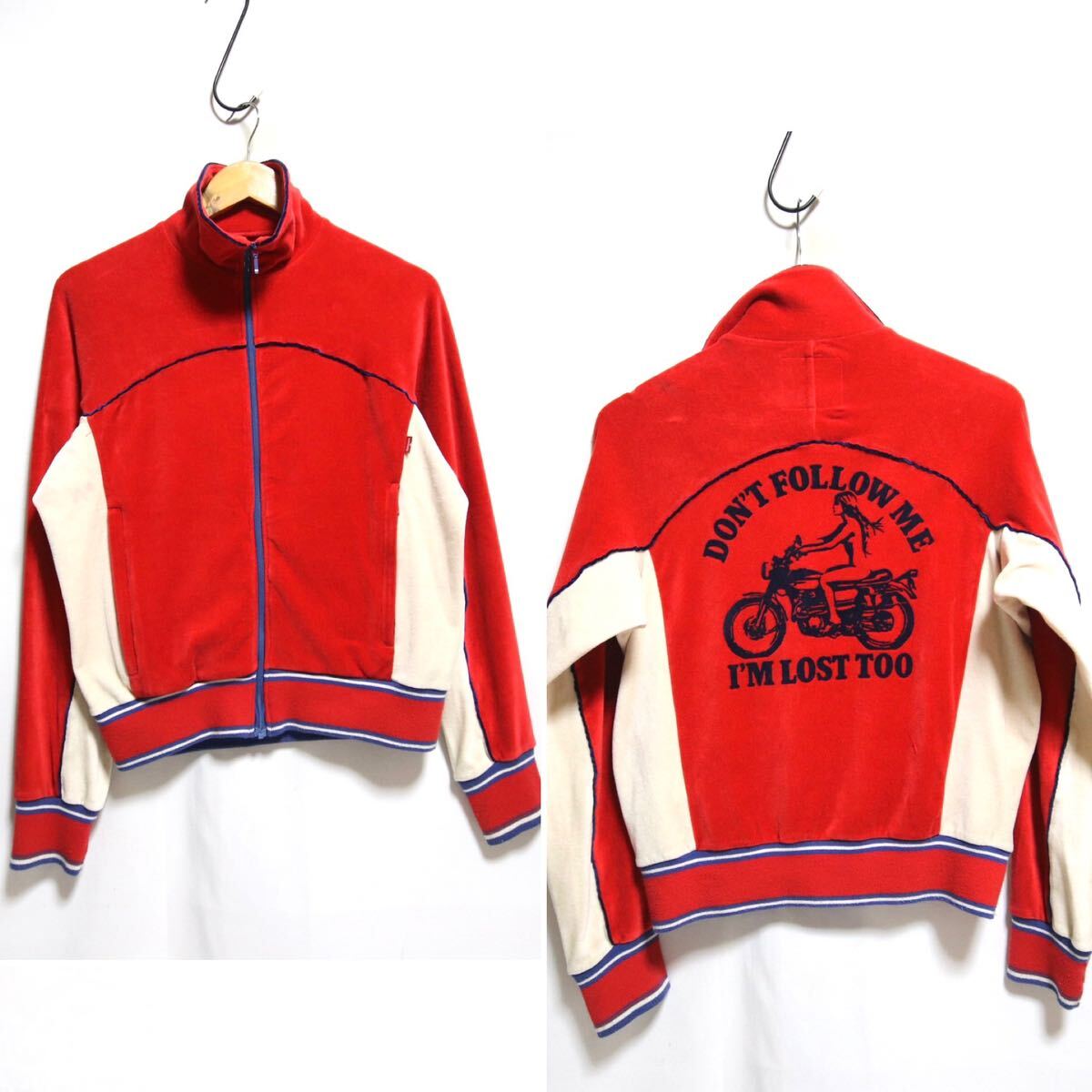 HYSTERIC GLAMOUR archive/トラックジャケット ベロア ジャージ HYSTERIC GLAMOUR archive/トラックジャケット ベロア ジャージ