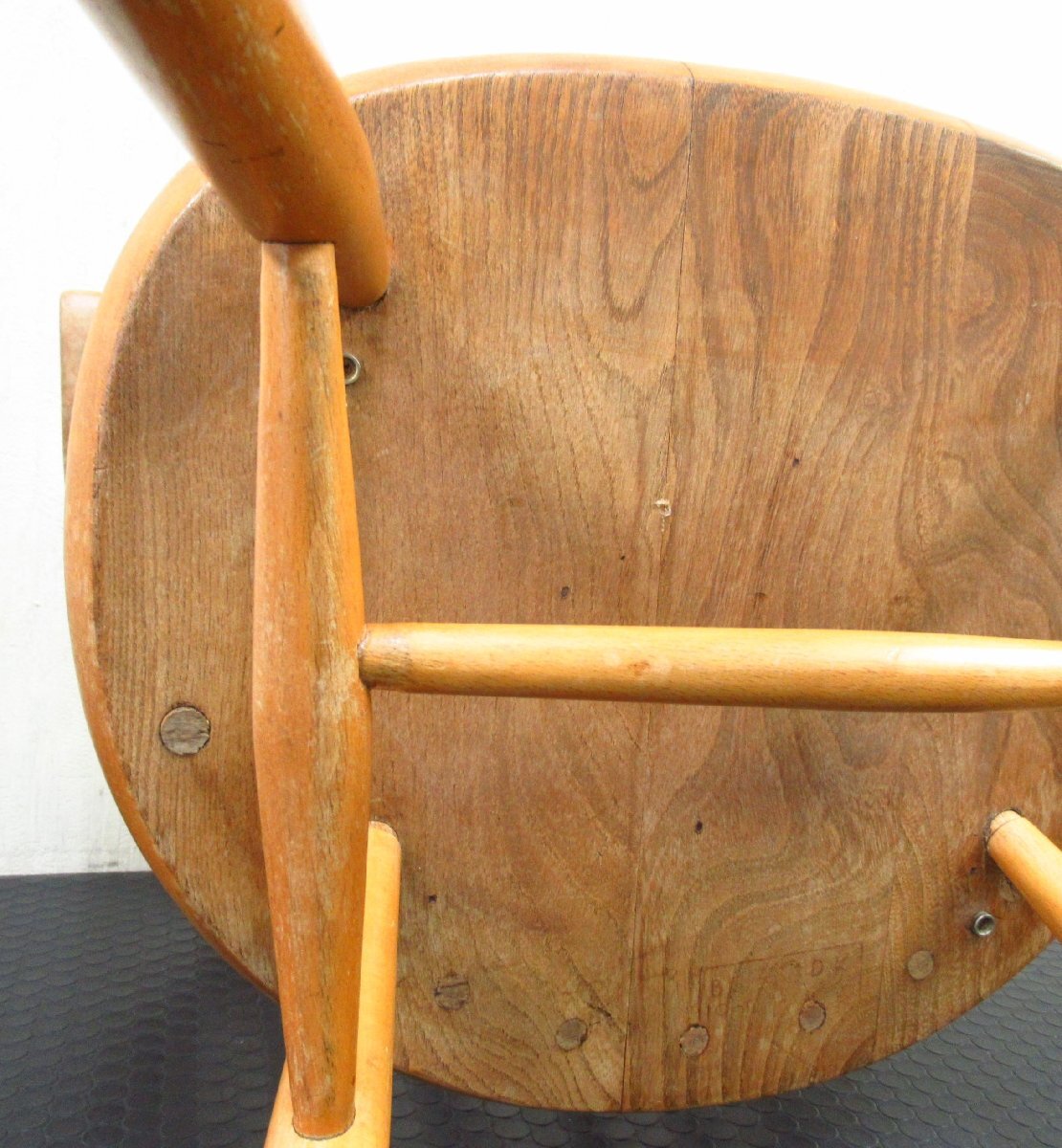 a- call / ERCOL коптильня z стул / Англия Vintage lounge модель стул arm стул kau звуковой сигнал стул стул стул Британия (B8C)