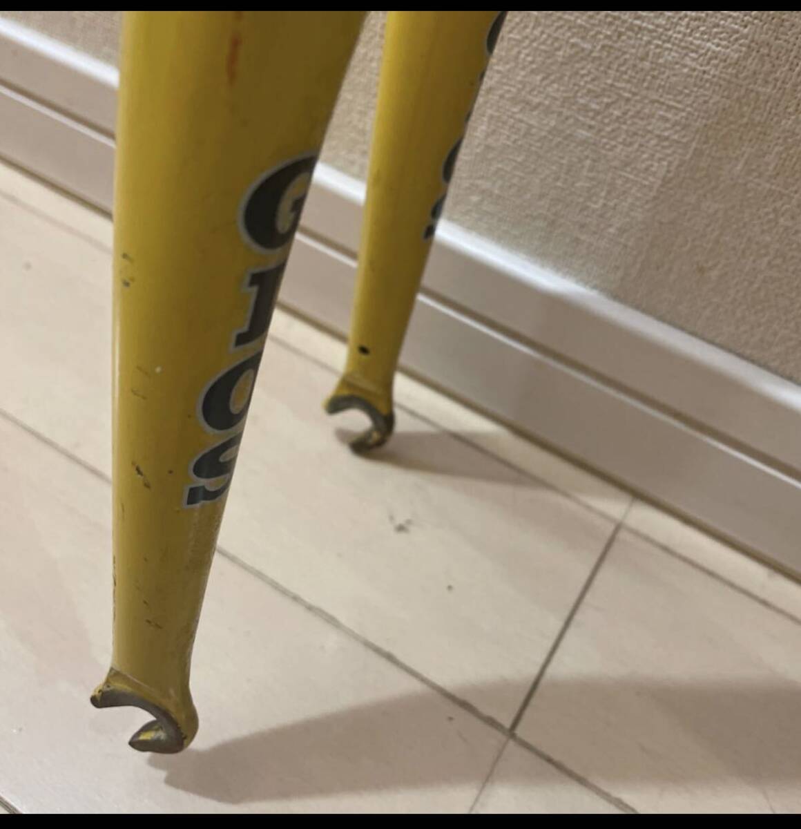 GIOSアルミ フレーム Gios 現状品 Fフォーク外して発送します GIOSアルミ フレーム Gios 現状品 Fフォーク外して発送します
