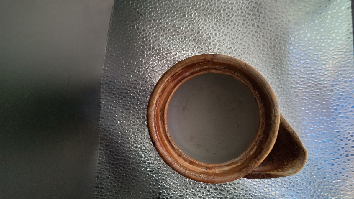 蔵出し品備前焼作家造 手造り宝瓶(2個)煎茶道具 骨董 茶器 急須