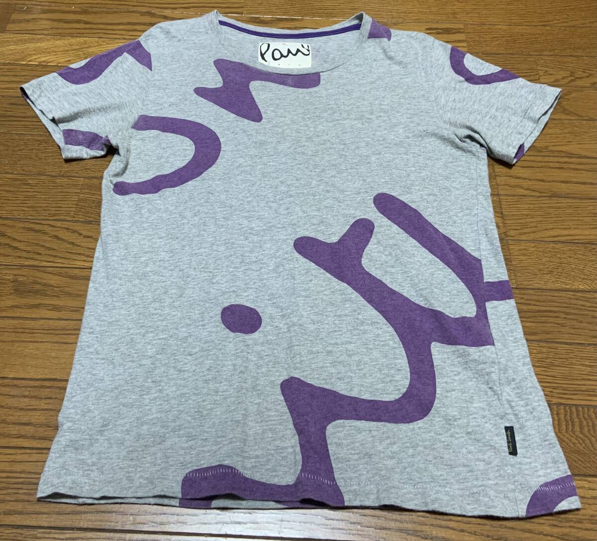 Paul Smith! ポールスミス! 定番! ビッグ?ロゴ! ロゴ総柄! プリント! 半袖TEE! Tシャツ! SIZE S