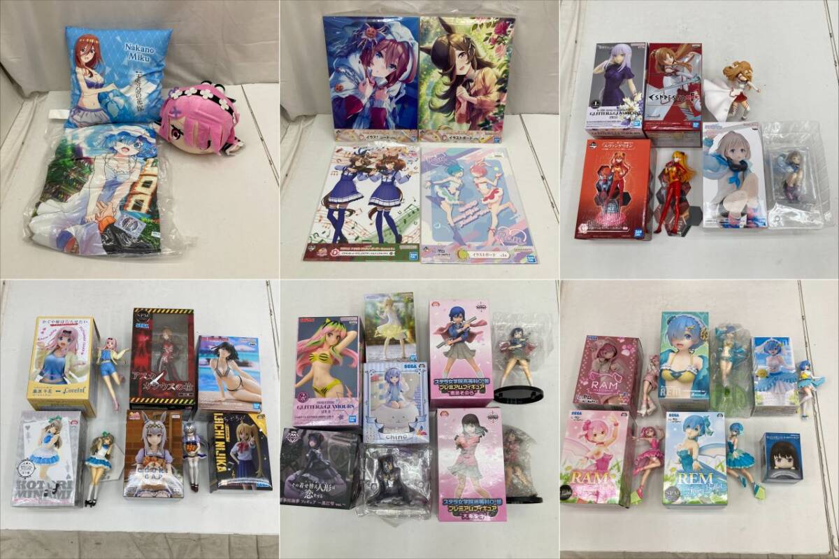 03w04327 美少女系 フィギュア グッズ まとめ　リゼロ エヴァ 五等分の花嫁 シャニマス ステラ リコリコ