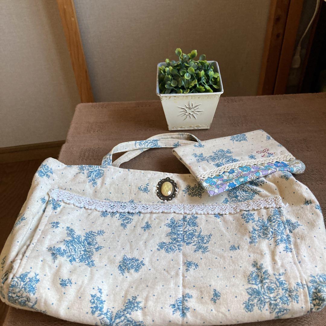 ＊即決 送料無料ハンドメイド バックインバック ティシュケース サブバック ポーチ＊