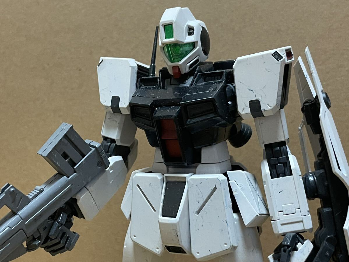 ジャンク バンダイ MG 1/100 機動戦士ガンダム 0080ジム・コマンド コロニー戦仕様 ジムコマンド ガンプラ